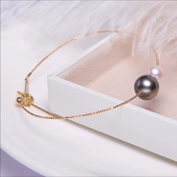 18k gold half rigid wire bracelet - Picture 2 of 7